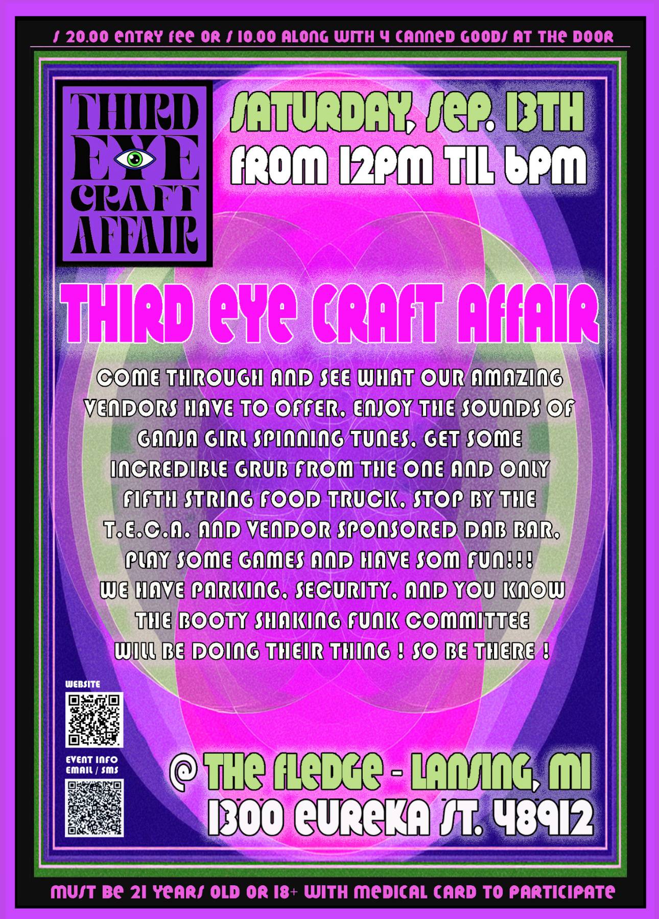 Third Eye Craft Affair Event Flyer